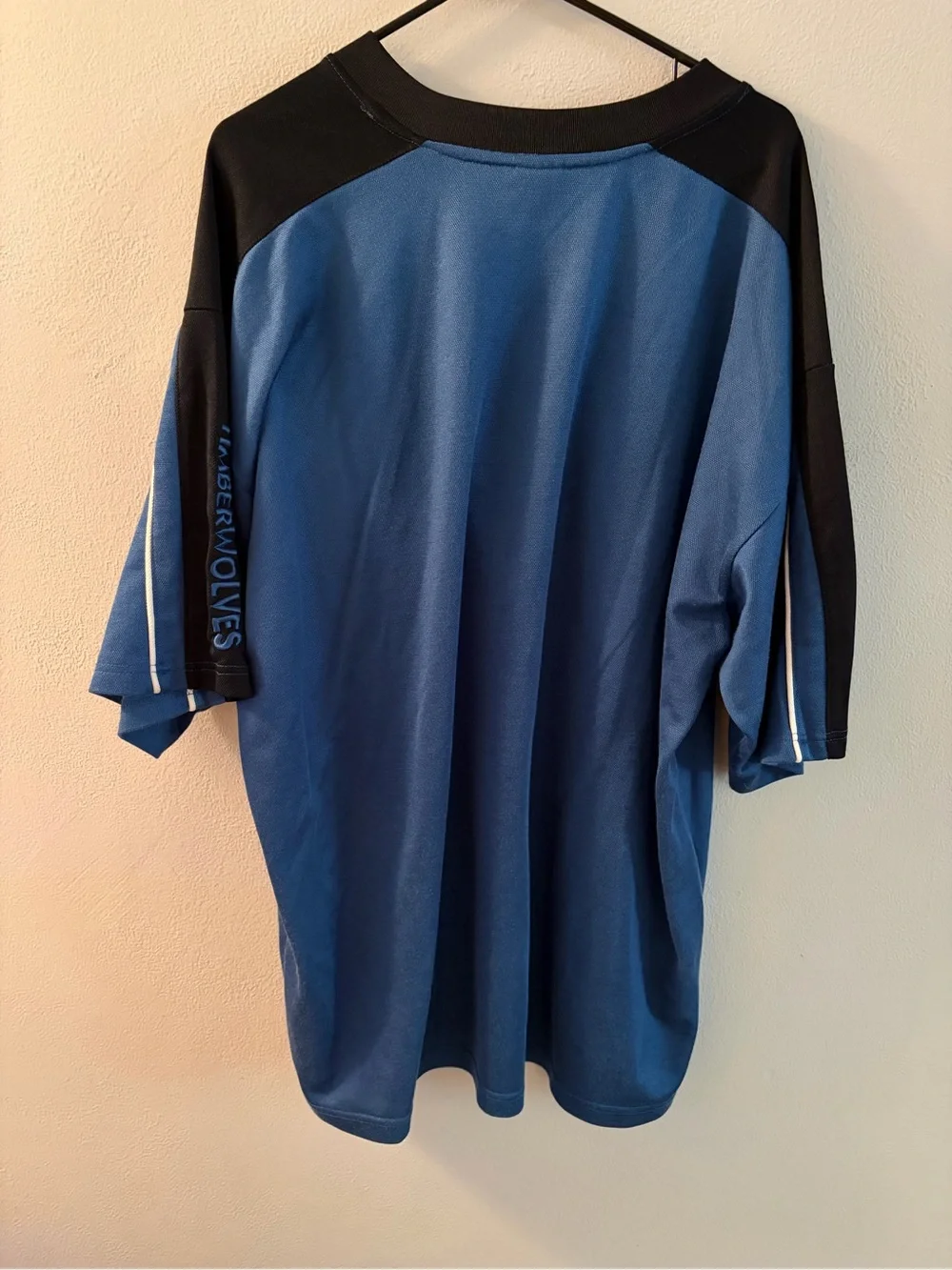Nike Team Minnesota Timberwolves Vintage NBA Warm Up Shirt Men’s Size 2XL